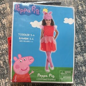 Peppa Pig Costume Toddler 3-4